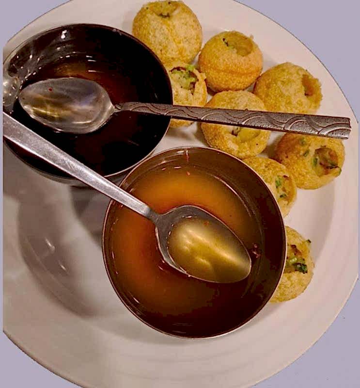 Vegan Panipuri